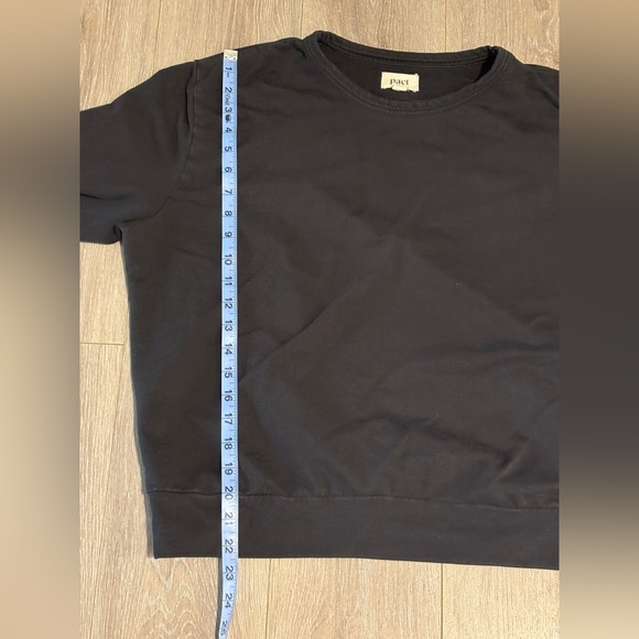 Pact Black Crewneck Sweatshirt - Picture 7 of 7